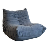 Chauffeuse togo bleu par Michel Ducaroy pour Ligne Roset