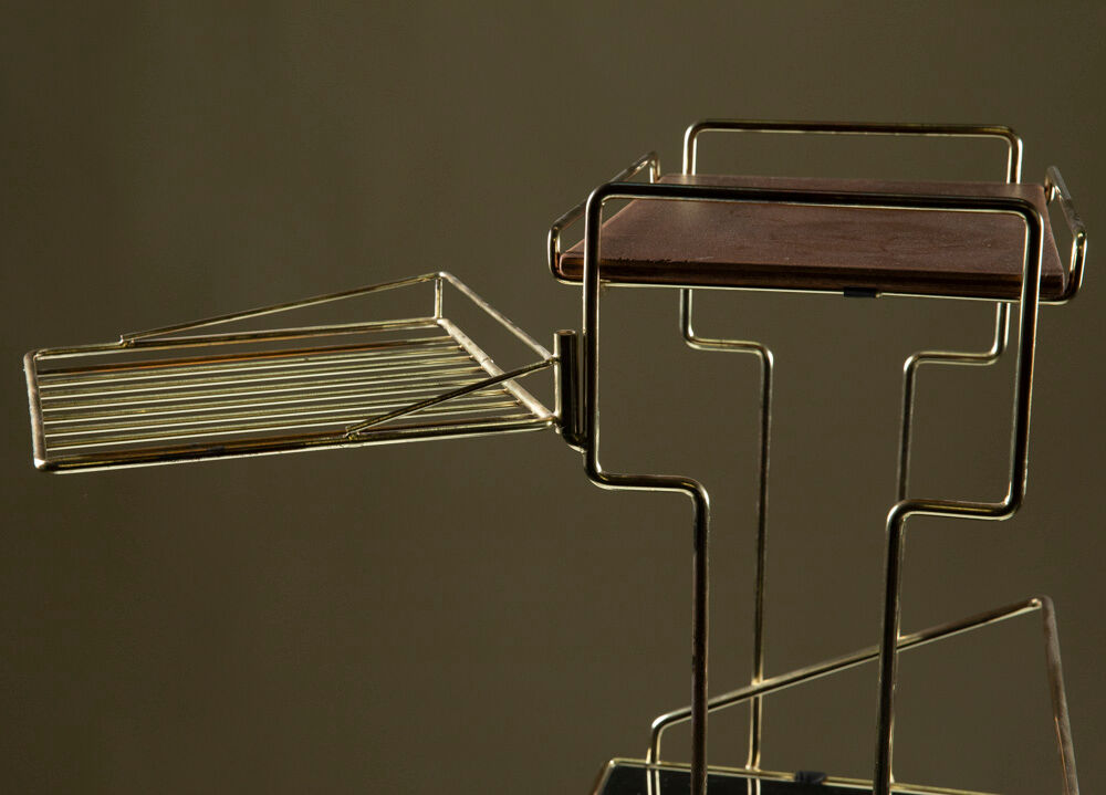 Accent furniture in gilded metal