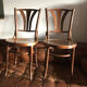 Chaises bistrot années 30