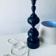 Vintage turned wooden lamp