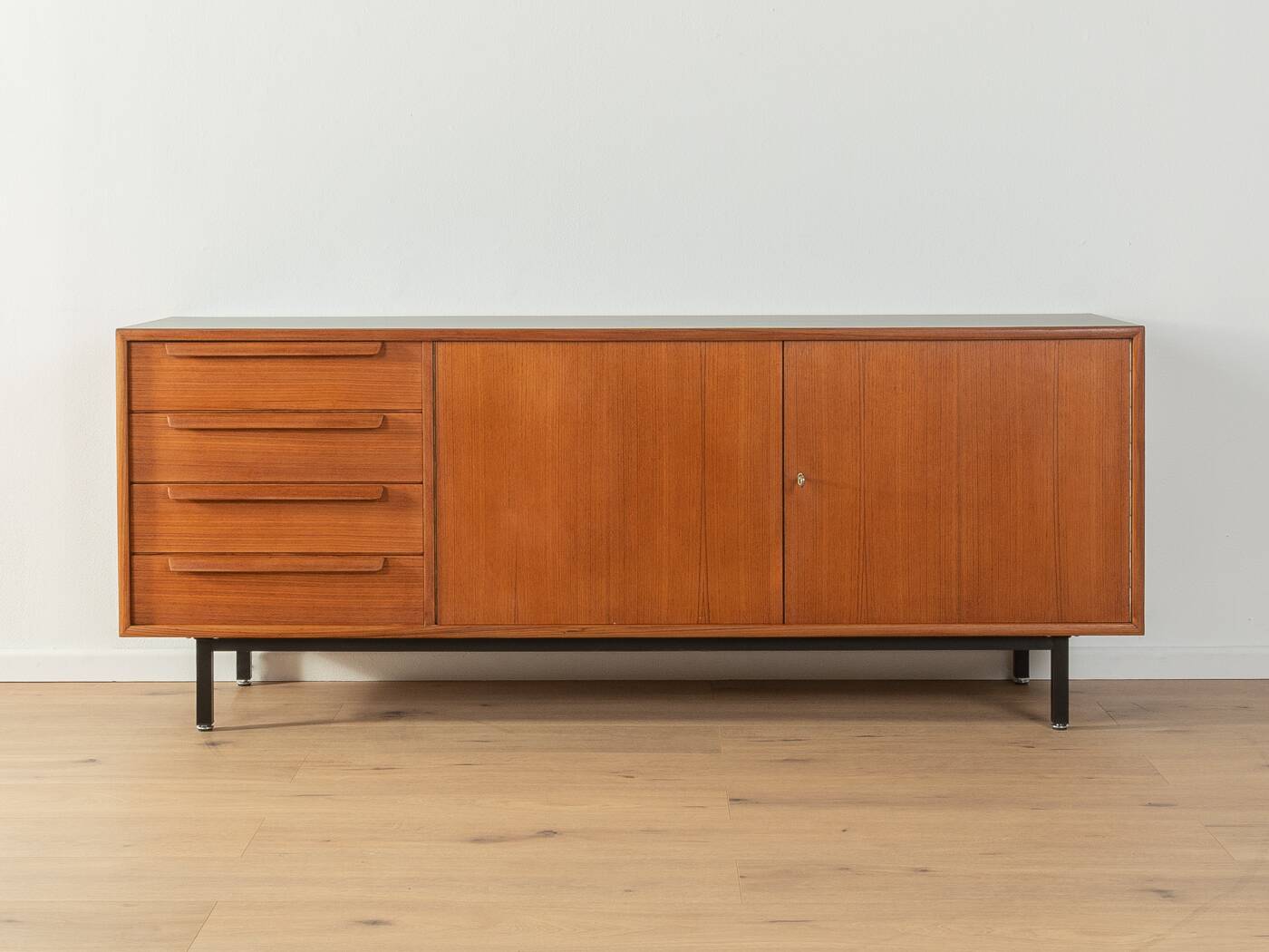 Teak veneer sideboard by WK Möbel, 1960s