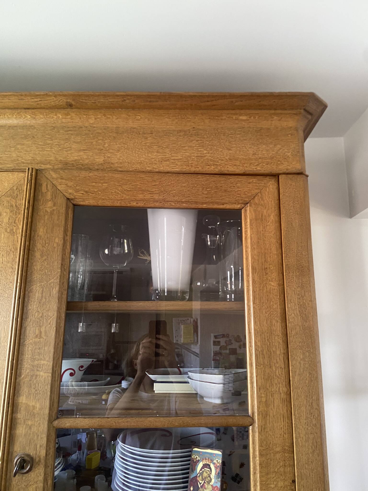 Buffet two bodies in solid oak