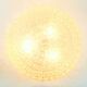 Extra Large Amber Bubble Glass Ceiling Light - H. Tynell for Limburg, 1960s