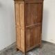 Parisian cabinet glazed raw wood nymphs and carved art nouveau decorations