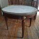 Louis XVI style bouillotte table.
