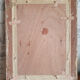 Painting on wood 50X38 cm gilded frame