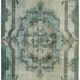 Handmade Contemporary Turkish 1970s 189 cm x 296 cm Blue Carpet