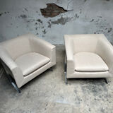 Set of two Artifort lounge chairs by Geoffrey Harcourt