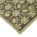 1960s handmade oriental beige carpet 157 cm x 248 cm