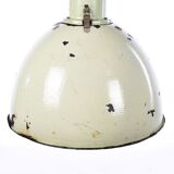 Enamel pendant lamp green