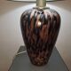Murano Avventurina Table Lamp c1969 V Nason