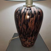 Murano Avventurina Table Lamp c1969 V Nason