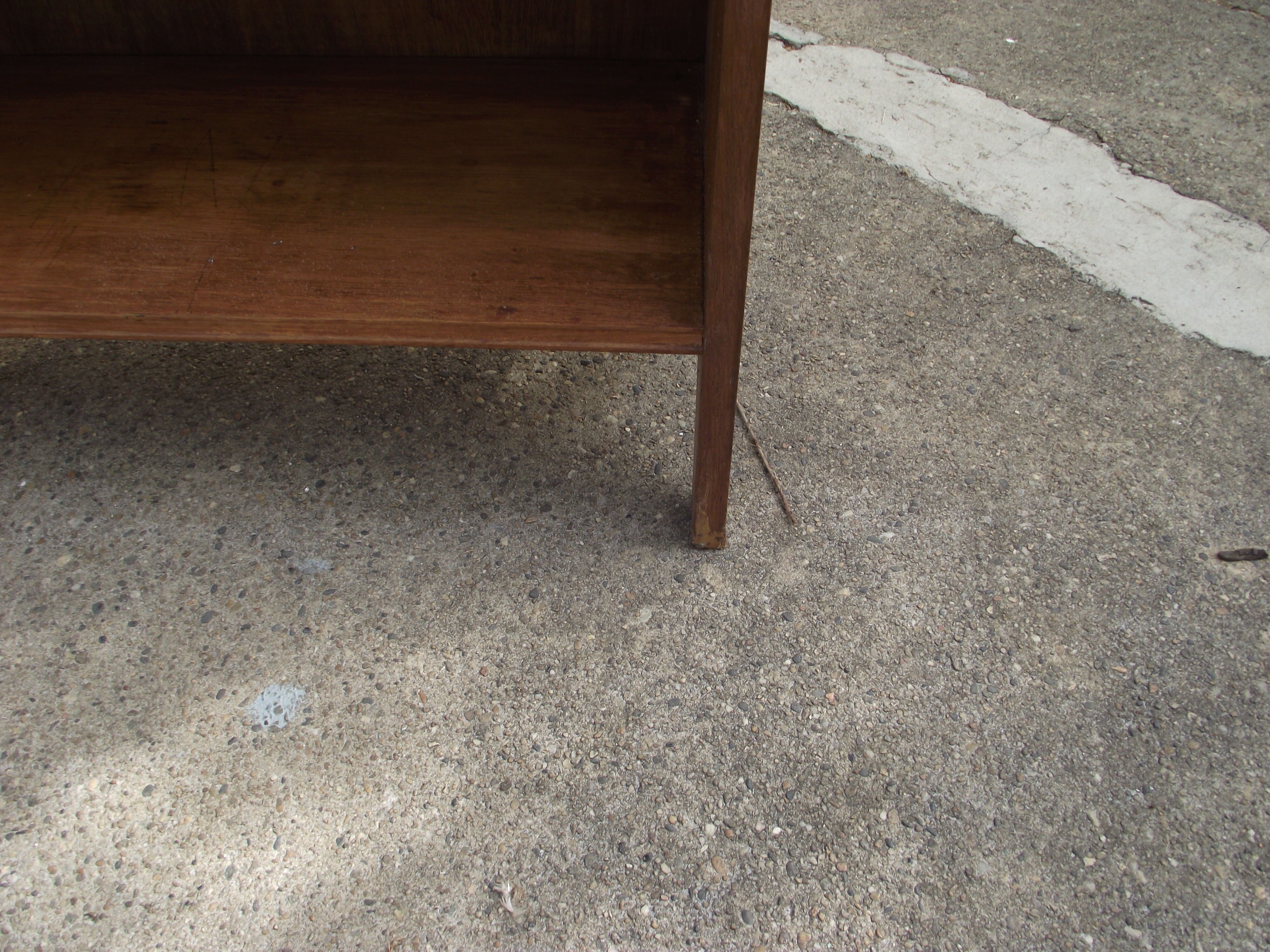 Secretary of the 50s in oak veneer