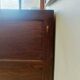 Antique column piece of furniture, oak notary drawer unit.