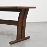 Table basse pas Isamu Kenmochi pour Akita Mokko, vers 1965