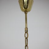 Big glass pendant from Valašské Meziříčí, 1970´s