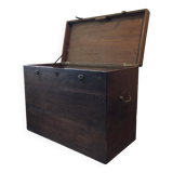 Large solid wood chest