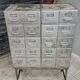 Industrial drawer cabinet filing cabinet hobby cabinet made of iron