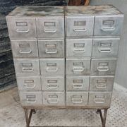 Industrial drawer cabinet filing cabinet hobby cabinet made of iron