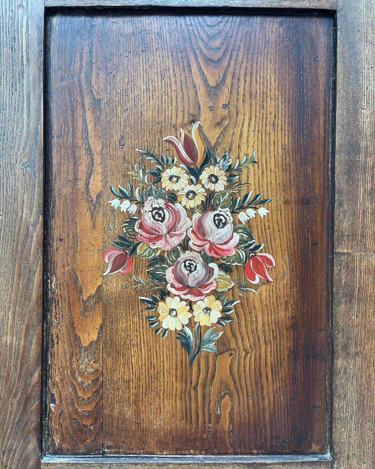 19th century painted bonnet maker