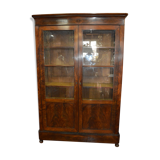 Bookcase mahogany Louis Philippe