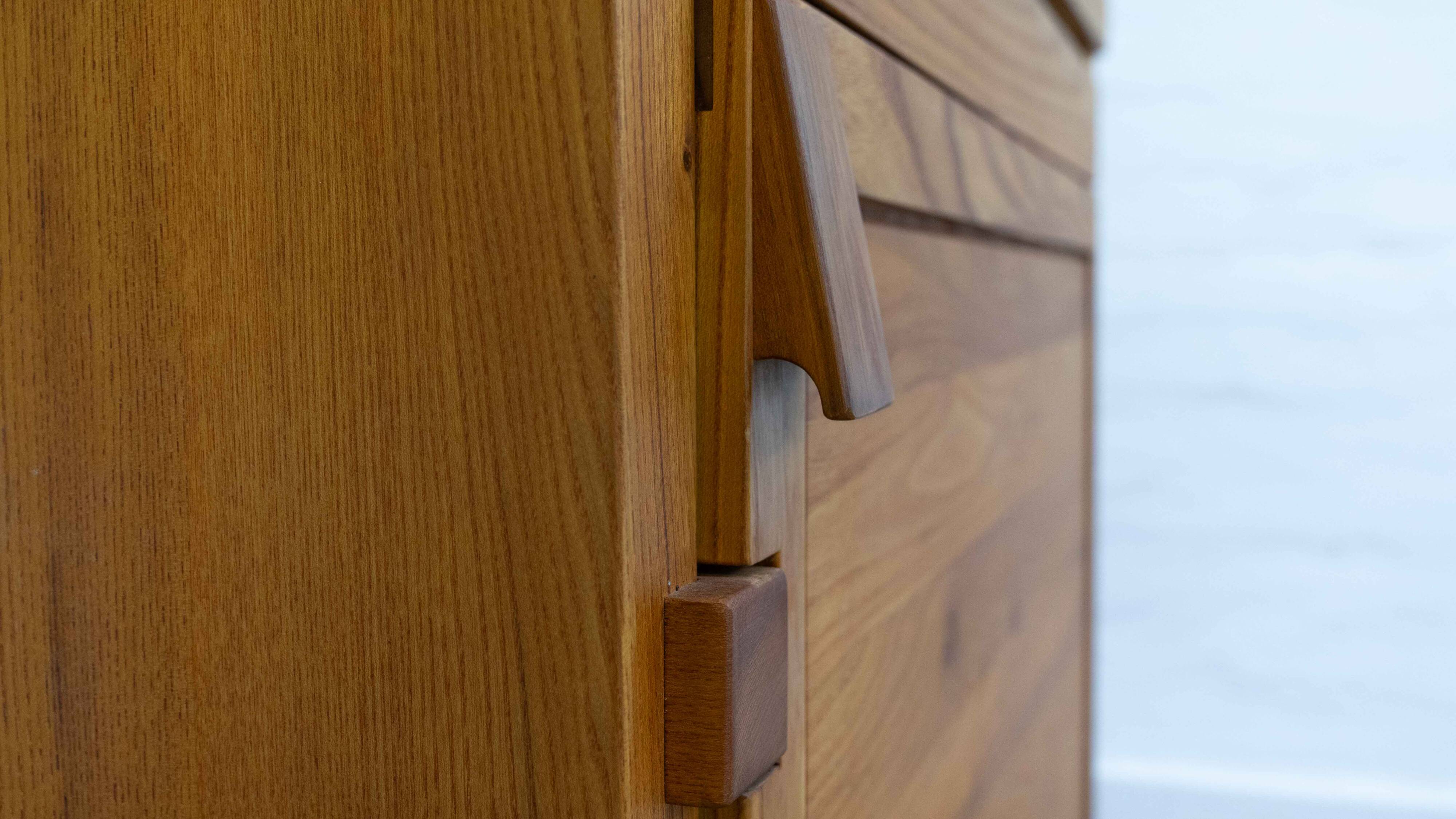 Sideboard Model R09 by Pierre Chapo in solid elm