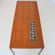 Table basse moderniste scandinave 1950 vintage