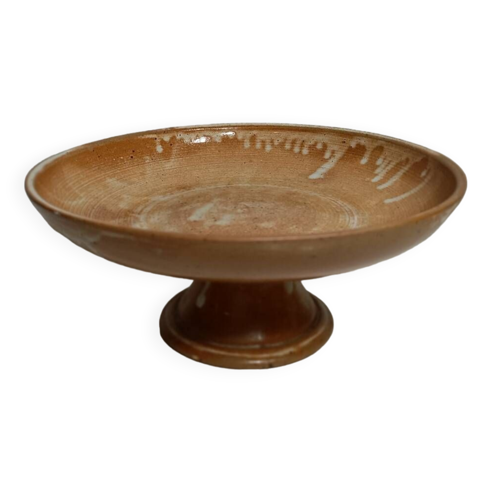 Large fruit bowl - vintage stoneware fruit bowl