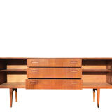 Teak enfilade, Scandinavian design from the 1960s/70s