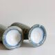 Pair of Sarreguemines vases with crystal glazes