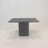 Table basse en marbre italien, années 1980
