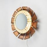 Illuminated mirror, Germany, 1970s