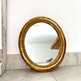 Old oval mirror early 20th century