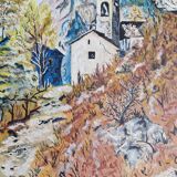Église, montagne