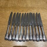 12 silver-plated dessert or cheese knives