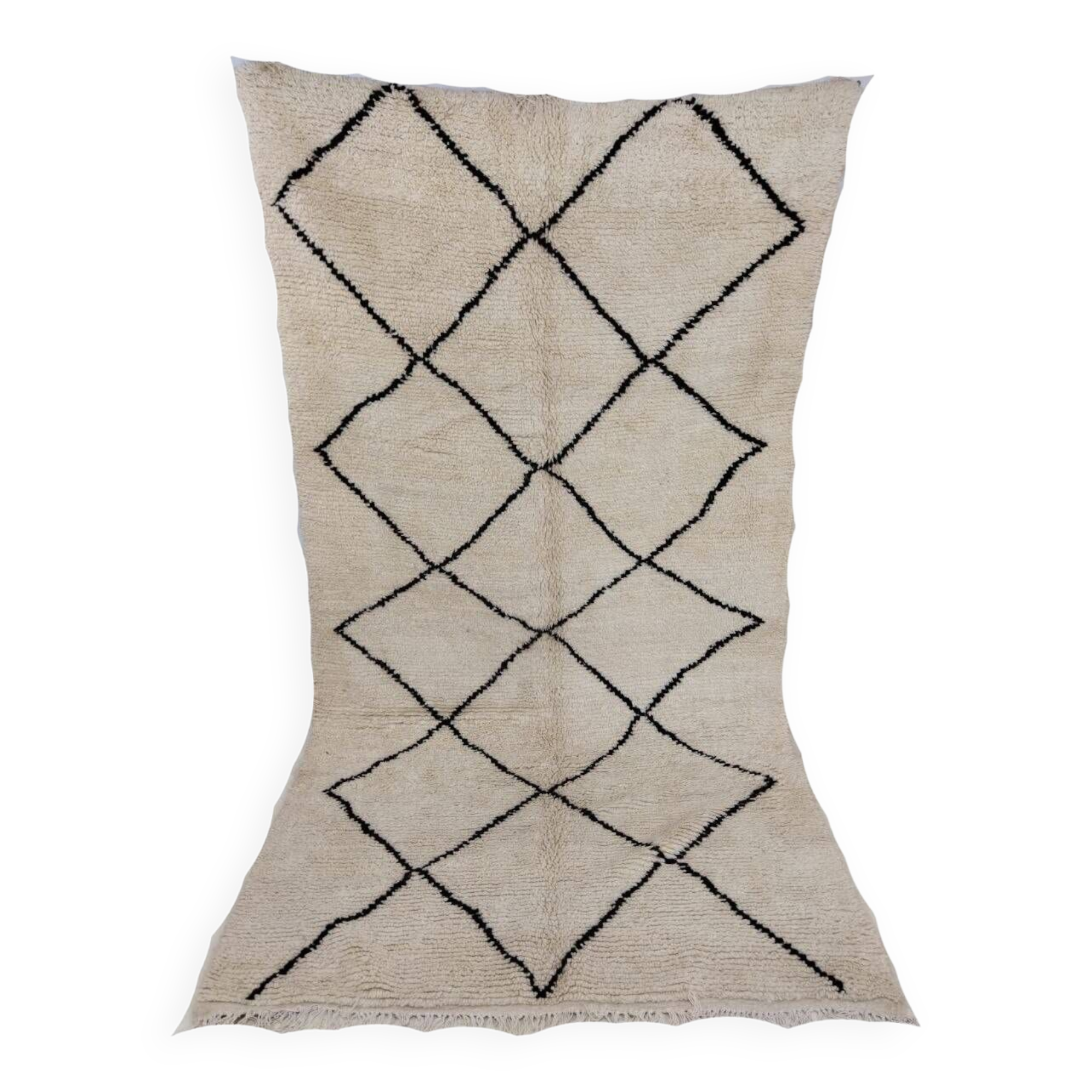 Handmade moroccan berber rug 270 x 140 cm