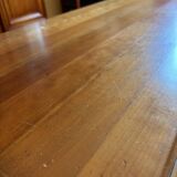 Rustic Solid Wood Coffee Table - Turned Legs - Traditional Style