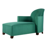 Asymmetrical Art Deco style chaise longue
