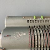 Old Schubert mechanical calculator