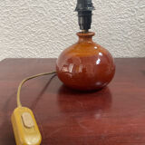Lampe vintage 1970 en grès