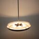 UFO-shaped Art Deco pendant by Josef Hůrka for Napako, 1930s