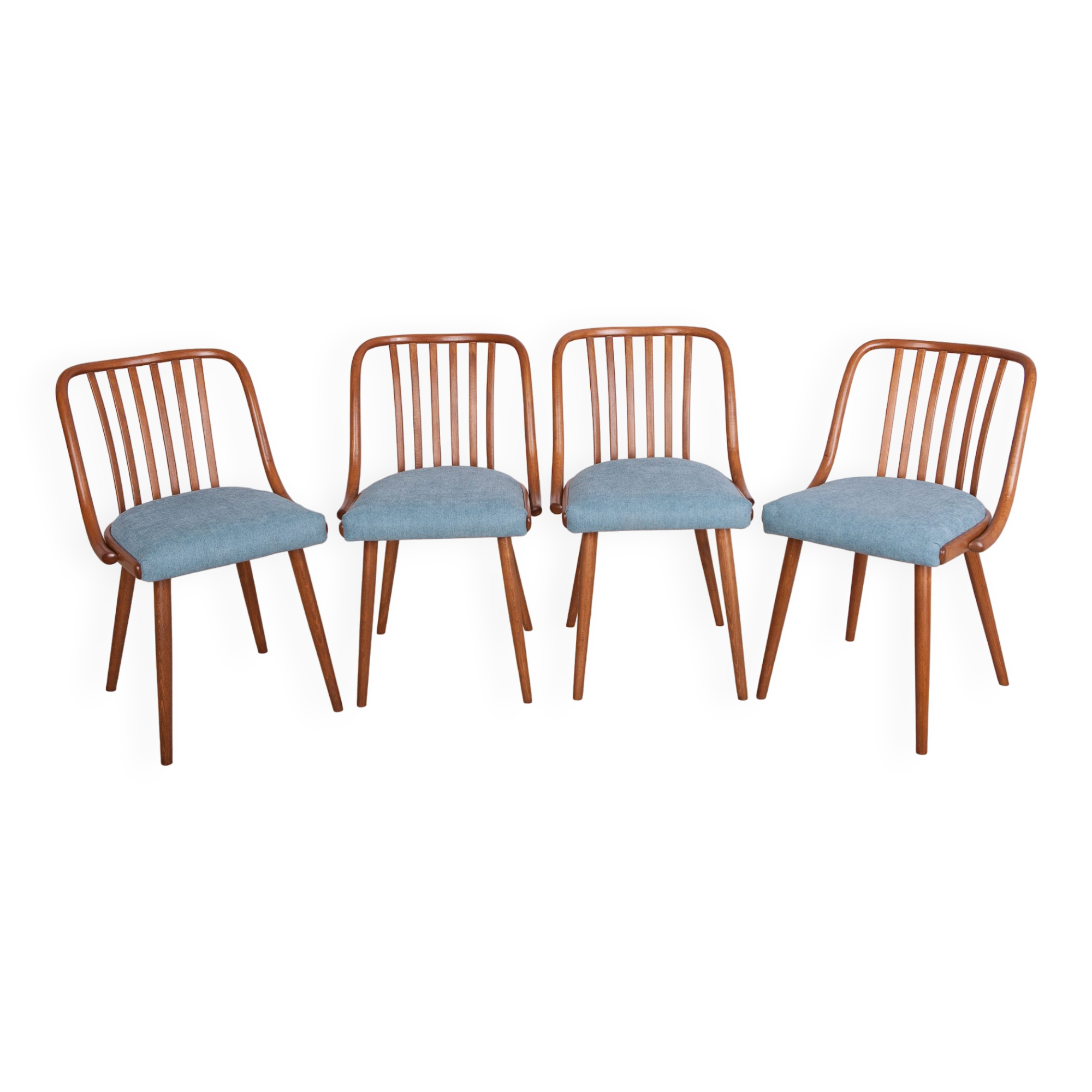 Dining Chairs by Antonin Suman for Ton, 1960s, Set of 4