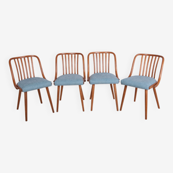 Chaises de salle à manger par Antonin Suman pour Ton, 1960s, Set de 4