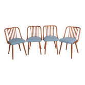 Chaises de salle à manger par Antonin Suman pour Ton, 1960s, Set de 4