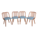 Dining Chairs by Antonin Suman for Ton, 1960s, Set of 4