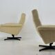 Paire de Fauteuils, Tabouret par Morávek a Munzar, 1968