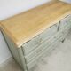Commode vintage en chêne relookée - Livraison partout en France