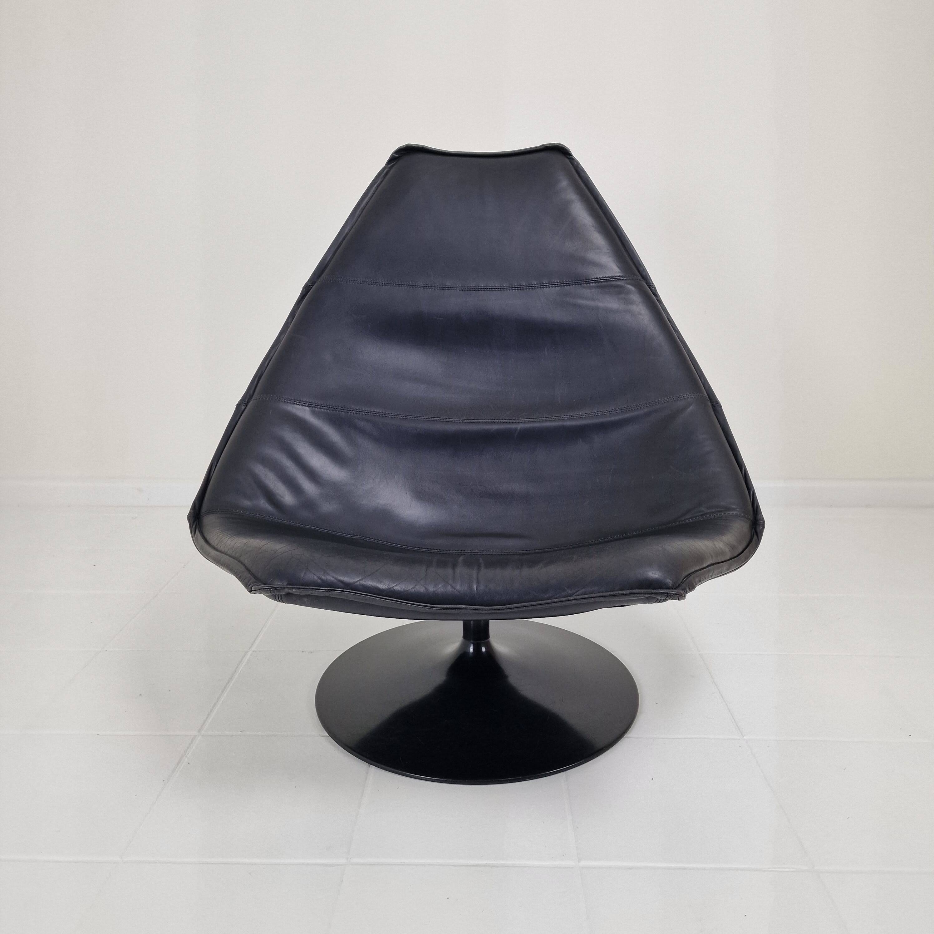 Set of 2 F585 Lounge Chairs by Geoffrey Harcourt for Artifort, 1990's