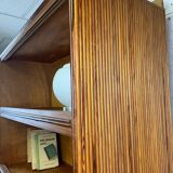 Rattan bookcase