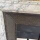 Louis XVI fireplace in veined grey marble with original gilded bronzes from the 19th century.